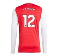 Maillot de Foot Arsenal J.Timber 12 Tenue Domicile 2025/26 Manche Longue