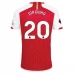 Maillot de Foot Arsenal Jorginho 20 Tenue Domicile 2023/24