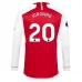 Maillot de Foot Arsenal Jorginho 20 Tenue Domicile 2023/24 Manche Longue