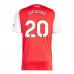 Maillot de Foot Arsenal Jorginho 20 Tenue Domicile 2025/26