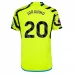 Maillot de Foot Arsenal Jorginho 20 Tenue Extérieur 2023/24