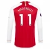 Maillot de Foot Arsenal Martinelli 11 Tenue Domicile 2023/24 Manche Longue