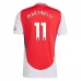 Maillot de Foot Arsenal Martinelli 11 Tenue Domicile 2024/25