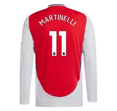 Maillot de Foot Arsenal Martinelli 11 Tenue Domicile 2024/25 Manche Longue