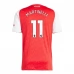 Maillot de Foot Arsenal Martinelli 11 Tenue Domicile 2025/26