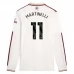 Maillot de Foot Arsenal Martinelli 11 Tenue Third 2025/26 Manche Longue