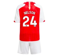 Maillot de Foot Arsenal Nelson 24 Enfant Tenue Domicile 2023/24