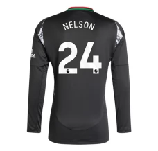Maillot de Foot Arsenal Nelson 24 Tenue Extérieur 2024/25 Manche Longue