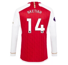 Maillot de Foot Arsenal Nketiah 14 Tenue Domicile 2023/24 Manche Longue