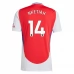 Maillot de Foot Arsenal Nketiah 14 Tenue Domicile 2024/25