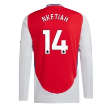 Maillot de Foot Arsenal Nketiah 14 Tenue Domicile 2024/25 Manche Longue