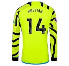 Maillot de Foot Arsenal Nketiah 14 Tenue Extérieur 2023/24 Manche Longue