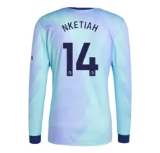 Maillot de Foot Arsenal Nketiah 14 Tenue Third 2024/25 Manche Longue
