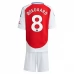 Maillot de Foot Arsenal Ødegaard 8 Enfant Tenue Domicile 2024/25