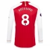 Maillot de Foot Arsenal Odegaard 8 Tenue Domicile 2023/24 Manche Longue