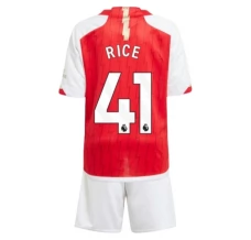 Maillot de Foot Arsenal Rice 41 Enfant Tenue Domicile 2023/24