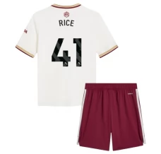 Maillot de Foot Arsenal Rice 41 Enfant Tenue Third 2025/26