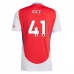 Maillot de Foot Arsenal Rice 41 Tenue Domicile 2024/25