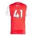 Maillot de Foot Arsenal Rice 41 Tenue Domicile 2025/26