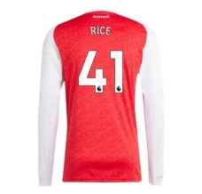 Maillot de Foot Arsenal Rice 41 Tenue Domicile 2025/26 Manche Longue