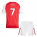 Maillot de Foot Arsenal Saka 7 Enfant Tenue Domicile 2025/26