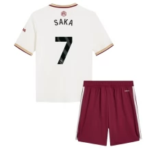 Maillot de Foot Arsenal Saka 7 Enfant Tenue Third 2025/26
