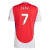 Maillot de Foot Arsenal Saka 7 Tenue Domicile 2024/25