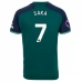 Maillot de Foot Arsenal Saka 7 Tenue Third 2023/24