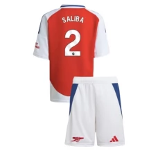 Maillot de Foot Arsenal Saliba 2 Enfant Tenue Domicile 2024/25