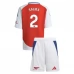 Maillot de Foot Arsenal Saliba 2 Enfant Tenue Domicile 2024/25
