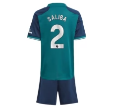 Maillot de Foot Arsenal Saliba 2 Enfant Tenue Third 2023/24 Maillot de Foot Arsenal Saliba 2 Enfant Tenue Third 2023/24