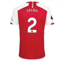 Maillot de Foot Arsenal Saliba 2 Tenue Domicile 2023/24