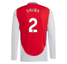 Maillot de Foot Arsenal Saliba 2 Tenue Domicile 2024/25 Manche Longue