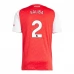 Maillot de Foot Arsenal Saliba 2 Tenue Domicile 2025/26