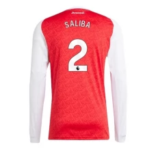 Maillot de Foot Arsenal Saliba 2 Tenue Domicile 2025/26 Manche Longue