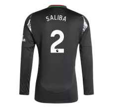 Maillot de Foot Arsenal Saliba 2 Tenue Extérieur 2024/25 Manche Longue
