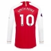 Maillot de Foot Arsenal Smith Rowe 10 Tenue Domicile 2023/24 Manche Longue
