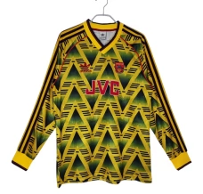 Maillot de Foot Arsenal Tenue Extérieur Retro 1991-93 Manche Longue