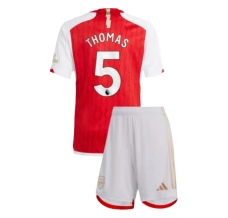 Maillot de Foot Arsenal Thomas 5 Enfant Tenue Domicile 2023/24