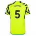 Maillot de Foot Arsenal Thomas 5 Tenue Extérieur 2023/24