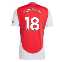 Maillot de Foot Arsenal Tomiyasu 18 Tenue Domicile 2024/25