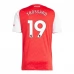 Maillot de Foot Arsenal Trossard 19 Tenue Domicile 2025/26