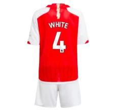 Maillot de Foot Arsenal White 4 Enfant Tenue Domicile 2023/24