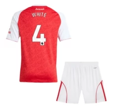 Maillot de Foot Arsenal White 4 Enfant Tenue Domicile 2025/26