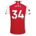 Maillot de Foot Arsenal Xhaka 34 Tenue Domicile 2023/24