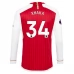 Maillot de Foot Arsenal Xhaka 34 Tenue Domicile 2023/24 Manche Longue
