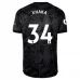 Maillot de Foot Arsenal Xhaka 34 Tenue Extérieur 2022/23