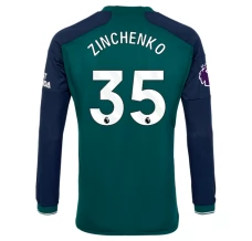 Maillot de Foot Arsenal Zinchenko 35 Tenue Third 2023/24 Manche Longue