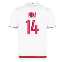 Maillot de Foot AS Monaco Mika 14 Tenue Domicile 2025/26