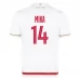 Maillot de Foot AS Monaco Mika 14 Tenue Domicile 2025/26